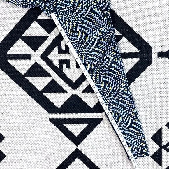 Sweaty Betty Power Gym Full Length Leggings in Blue Fluid Check Print Size 6 - Picture 5 of 11